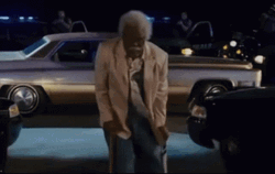Old Man Running For Freedom GIF