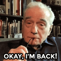 Old Man Saying I'm Back GIF