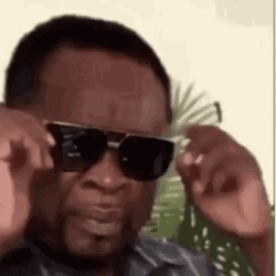 Old Man Squint Look GIF