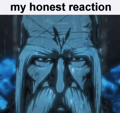 Old Man With Beard My Honest Reaction GIF