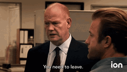 Old Man You Need To Leave Now GIF