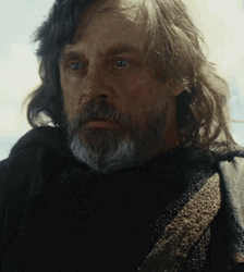 Old Mark Hamil As Luke Skywalker GIF