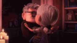Old People Animated Couple Lovely Dance GIF
