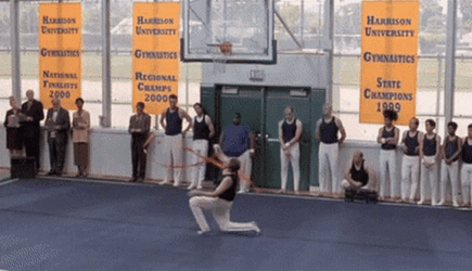 Old School Movie Will Ferrell Ribbon Dance GIF