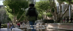 Old School Movie You're Making This Harder GIF
