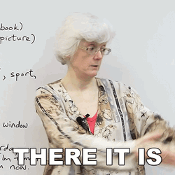 Old Teacher There It Is GIF