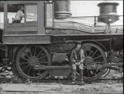 Old Train Transportation GIF