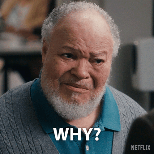 Older Bearded Man Asking Why GIF