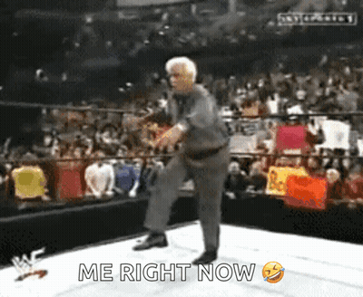 Older Man Dancing On Stage GIF