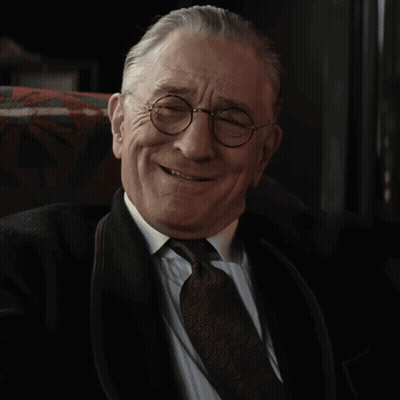 Older Man Smiling In Glasses And Tie GIF