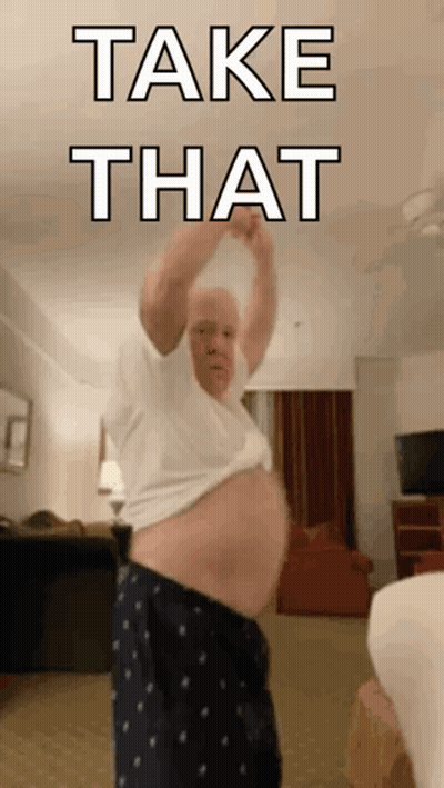 Older Man Take That GIF