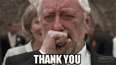 Older Man With Beard Crying Covering Mouth GIF