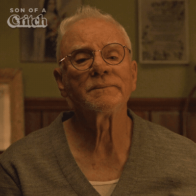 Older Man With Glasses Thank God Son Of A Grifch GIF