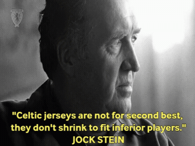 Older Man With Jock Stein Quote GIF