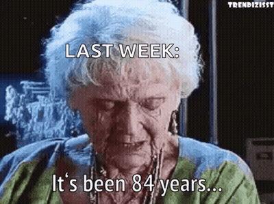 Older Woman Crying Last Week It's Been 84 Years GIF