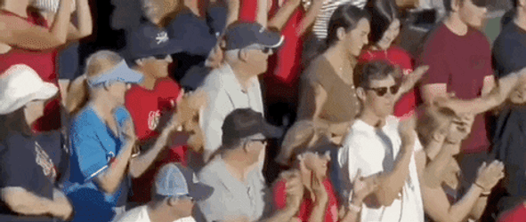 Ole Miss Crowd Clapping GIF