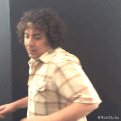 Oliver Cooper Doing Finger Guns GIF
