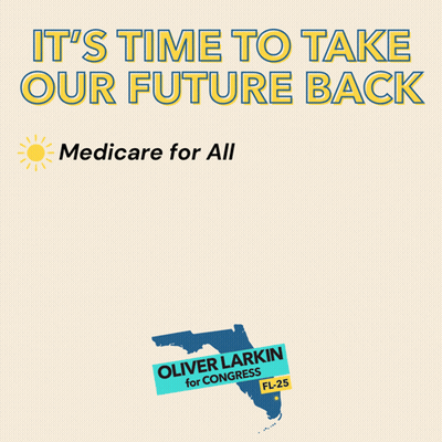 Oliver Larkin For Congress Advertisement GIF