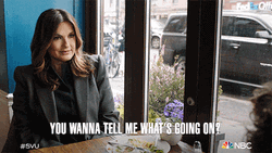 Olivia Benson Asks Whats Going On GIF