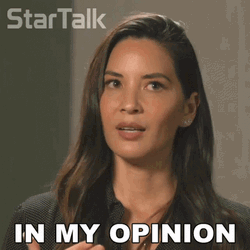 Olivia Mun That's My Opinion GIF