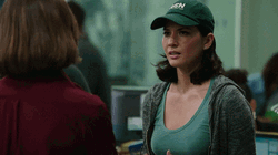 Olivia Munn Hand Gesture GIF