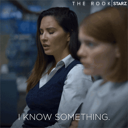Olivia Munn I Know Something GIF