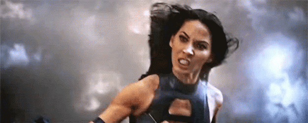 Olivia Munn Straight Arm Pulldown GIF