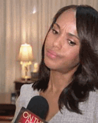 Olivia Pope Shrugging GIF