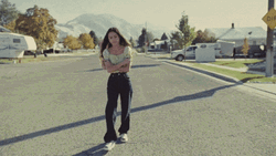 Olivia Rodrigo Emotional Meltdown Outside GIF
