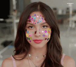 Olivia Rodrigo Sour Face Sticker GIF