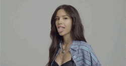 Olivia Rodrigo Sour Tongue Out GIF