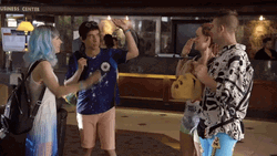 Olivia Wild High Five GIF