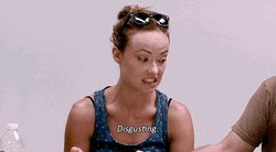 Olivia Wilde Feels Disgusted GIF