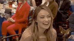 Olivia Wilde Having A Good Laugh GIF