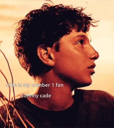 Ollie Is My Number 1 Fan Johnny Cade Face GIF