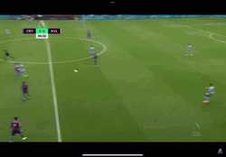 Ollie Watkins On Field Playing GIF