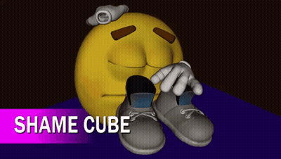 Olympia Cube With Person GIF