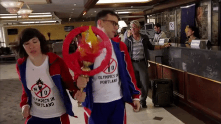 Olympic Carry The Torch GIF