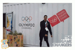 Olympic Channel Floss Dance GIF