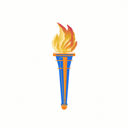 Olympic Torch Logo GIF