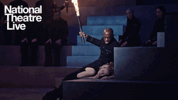 Olympic Torch National Theatre Live GIF