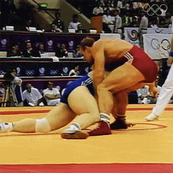 Olympic Wrestle Suplex GIF