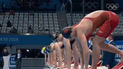 Olympics East Grand Rapid Swimmer GIF