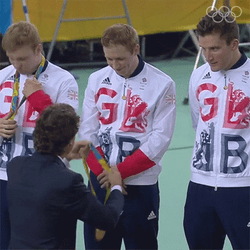 Olympics Gold Medal Team Britain GIF