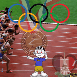 Olympics Gold Spirit GIF