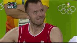 Olympics Player Crazy Eyes GIF