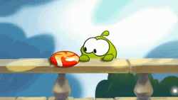 Om Nom Stories Chomp GIF
