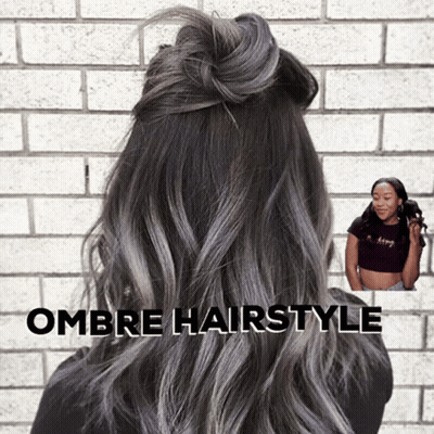 Ombre Hairstyle Hair GIF