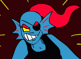 Omega Flowey Finger Snap Undyne GIF