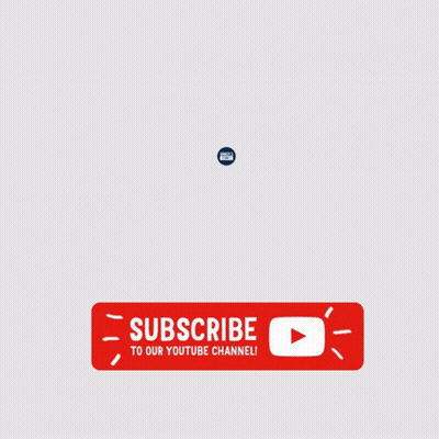 Omer J Graphics Logo With Subscribe Button GIF